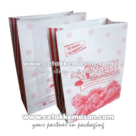 Kantong Kertas Putih KKP003