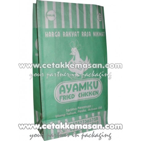 Kantong Kertas Putih KKP009